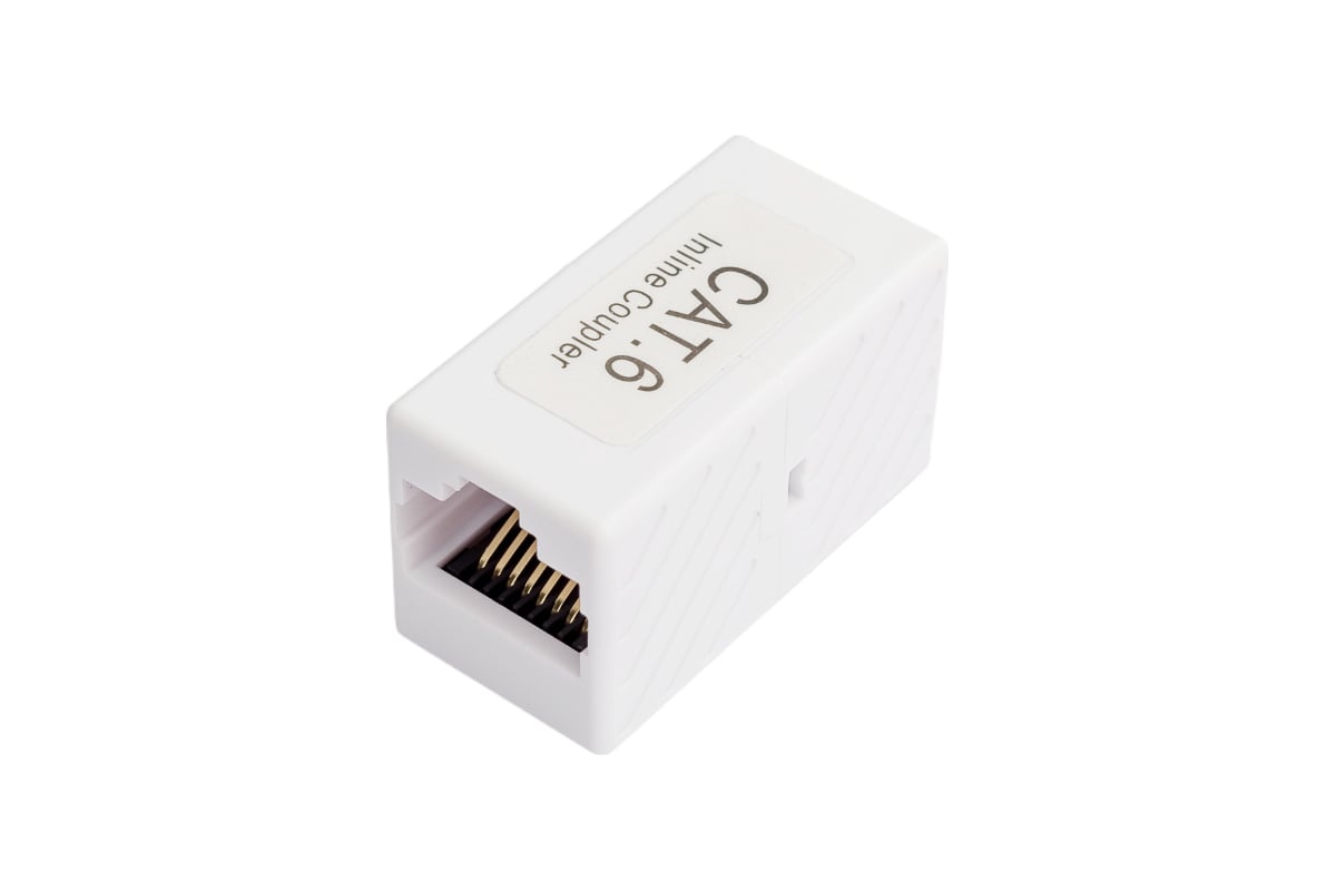Проходной адаптер Cabeus RJ45-RJ45 (8p8c), категория 6 ...