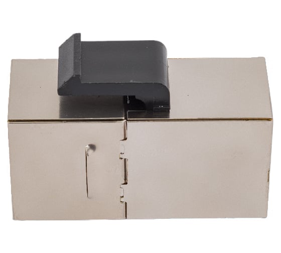 Проходной экранированный адаптер формата Keystone Cabeus RJ45-RJ45 (8p8c), категория 6, CA-KJ-8p8c-C6-SH
