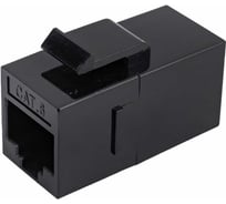 Проходной неэкранированный адаптер формата Keystone Cabeus RJ45-RJ45 (8p8c), категория 6, CA-KJ-8p8c-C6