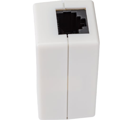 Проходной адаптер Cabeus (coupler), RJ-45(8P8C), категория 5e CA-8P8C-C5e-WH