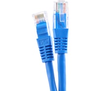 Патчкорд UTP 5e кат. RJ45 вилка - RJ45 вилка, 0.5м, синий Belsis BW1485