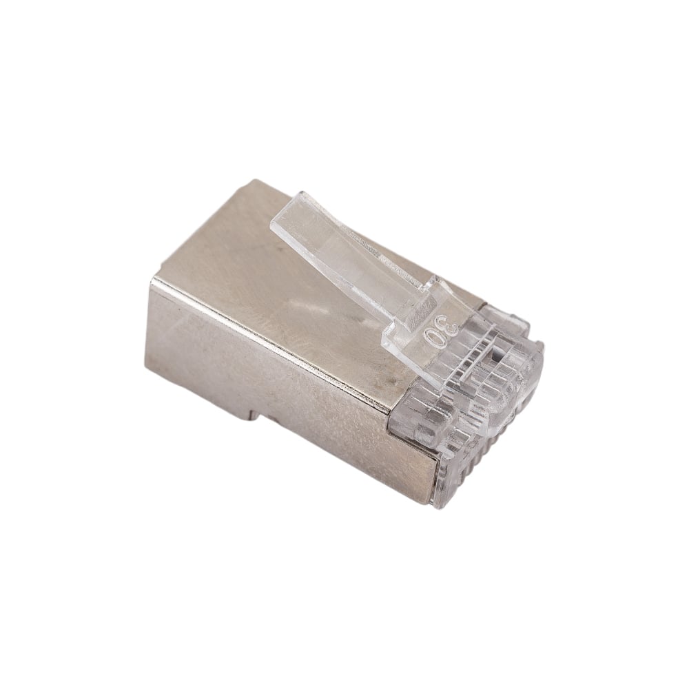Экранированный коннектор RJ-45 Cabeus быстрой установки под витую пару ...