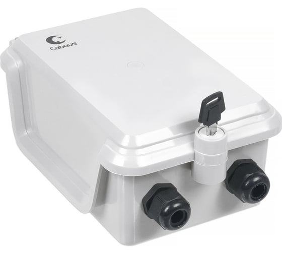 Распределительная коробка Cabeus (OUT) на 30 пар, 220x140x90 мм, IP 54, для улицы O-DB-30P