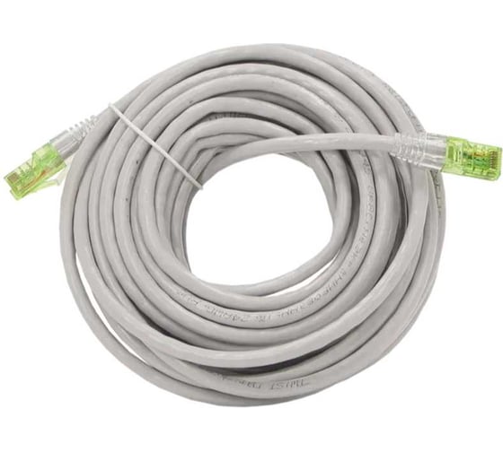 Универсальный патч-корд Retic RJ-45 - RJ-45 cat. 6, U/UTP, 10м PC-TWCS-UTP-RJ45-RJ45-C6-10M-G 1