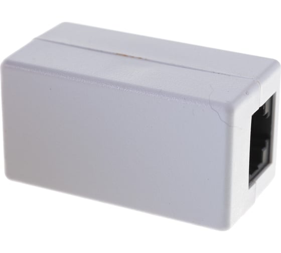Кабельный соединитель RJ45-RJ45 (8P8C), Кат.5e Класс D, 100МГц, неэкранированный, белый, 10шт NETLAN EC-UCB-55-UD2-WT-10