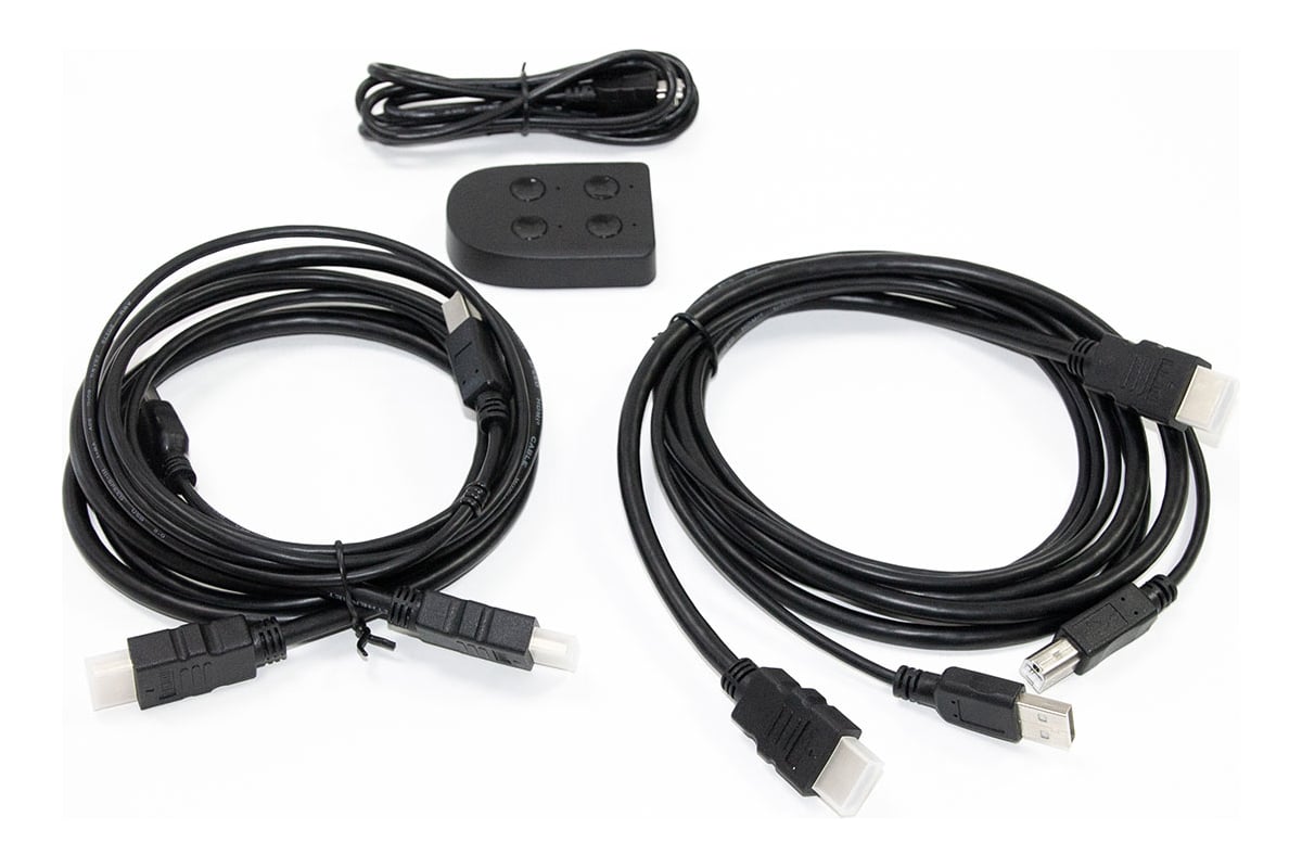 4-портовый kvm-переключатель d-link с портами hdmi и usb DKVM-410H/A2A ...