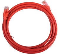 Патч-корд Hyperline PC-LPM-UTP-RJ45-RJ45-C5e-0.5M-LSZH-RD 243705