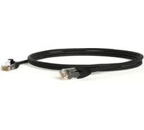 Патч-корд Hyperline PC-LPM-UTP-RJ45-RJ45-C5e-2M-LSZH-BK 373618
