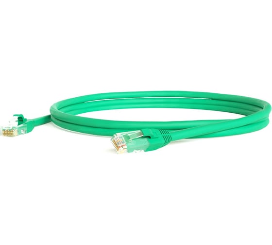 Патч-корд Hyperline PC-LPM-UTP-RJ45-RJ45-C5e-3M-LSZH-GN 373628 1