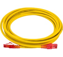 Патч-корд Hyperline PC-LPM-UTP-RJ45-RJ45-C5e-5M-LSZH-YL 373785