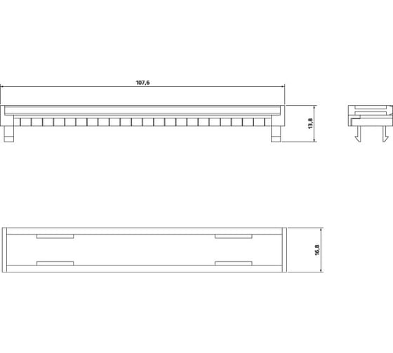 Откидная маркировочная панель на 10 пар Hyperline KR-MARK-10 15816