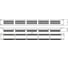 Патч-панель 19", 1U, 50 портов RJ-45, Dual IDC Hyperline PP-19-50T-8P8C-C2-110D (телеф. раскладка, 2 пары на порт 3,6,4,5) 25001 2