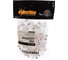 Разъем Hyperline RJ-45 (8P8C) под витую пару, категория 5e (50µ"/ 50 микродюймов), универсальный (для одножильного и многожильного кабеля) 100шт PLUG-8P8C-U-C5-100 49377 2