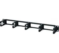 Кабельный организатор с пластиковыми кольцами 19" 1U Hyperline CM-1U-PL 15446