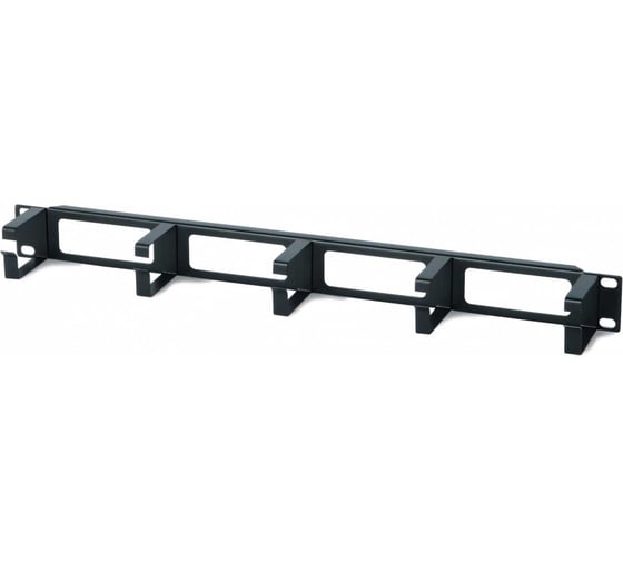 Кабельный организатор с металлическими кольцами 19" 1U Hyperline CM-1U-ML 15447