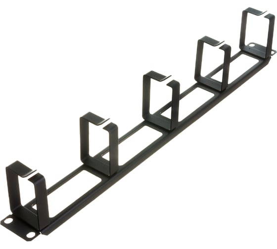 Кабельный организатор с металлическими кольцами 19" 1U Hyperline CM-1U-ML 15447