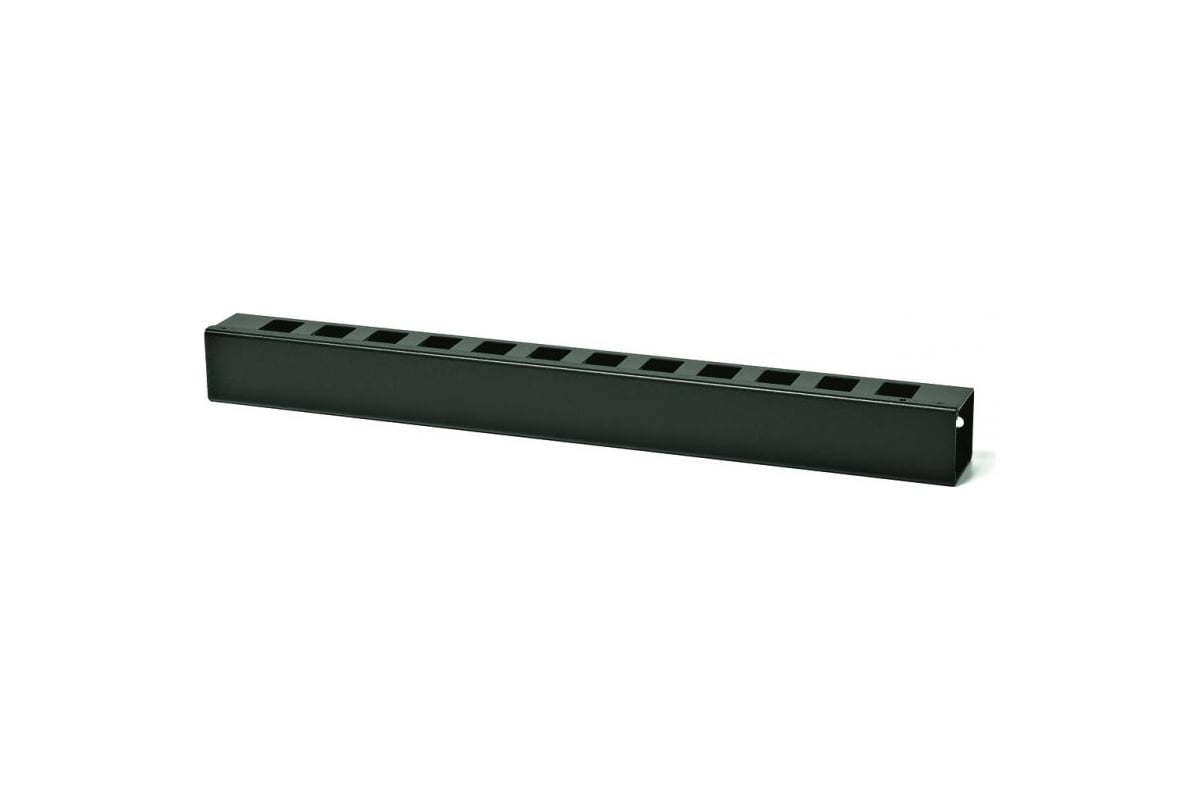 Кабельный организатор металлический с крышкой 19" 1U Hyperline CM-1U-ML ...