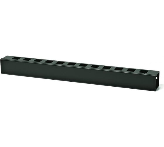 Кабельный организатор металлический с крышкой 19" 1U Hyperline CM-1U-ML-COV 16489