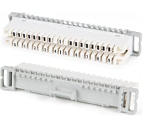 Размыкаемый плинт, на 10 пар, нормальнозамкнутый, маркировка 0-9 Hyperline KR-PL-10-BRK-0 25929