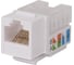 Вставка Keystone WRline WR-KJ-RJ45-C5E-90 Jack RJ-45, 90 градусов, категория 5e, неэкранированная, заделка тип 110, цвет белый 505212 2