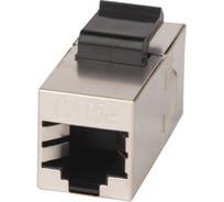 Проходной экранированный адаптер WRline WR-CA-KJ-8p8c-C5E-SH формата Keystone, RJ45-RJ45 (8p8c), категория 5е 505226