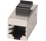 Проходной экранированный адаптер WRline WR-CA-KJ-8p8c-C5E-SH формата Keystone, RJ45-RJ45 (8p8c), категория 5е 505226 1