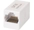 Проходной неэкранированный адаптер WRline WR-CA-8p8c-C5E RJ45-RJ45 (8p8c), категория 5е, цвет белый 505223 1