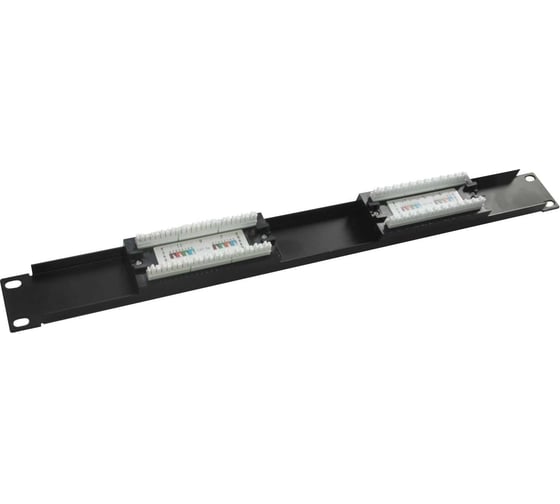 Патч-панель Netlink 19", 1u, 12 порта, cat5е УТ-00000330