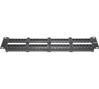 Патч-панель Netlink 19", 2u, 48 портов, сат5е 00000001016
