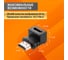 HDMI угловой переходник TDM ELECTRIC HDMI-HDMI на 90° позолоченные контакты SQ4040-0104 4