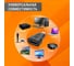 Переходник TDM ELECTRIC mini hdmi to hdmi, позолоченные контакты SQ4040-0102 2
