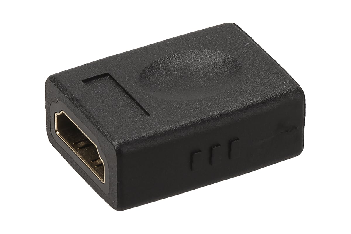 Переходник АВП 3 гнездо HDMI - гнездо HDMI, позолоченные контакты, TDM