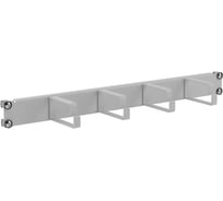 Кабельный органайзер DKC 4 кольца, 1u для 19" it-корпусов, ral7035 R5PC191HE