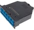 MPO кассета OS2 для модульной панели LAN-FRM-PP-STP/1U LANMASTER 24xLC, тип B, низкие потери, черная LAN-FRM-IN-2MB-24LC/OS2 1