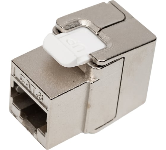 Экранированная вставка Keystone RJ-45 LANMASTER категория 8, 180 градусов, LAN-OK45S8/180