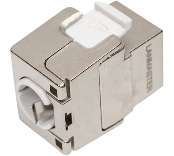 Экранированная вставка Keystone RJ-45 LANMASTER категория 8, 180 градусов, LAN-OK45S8/180