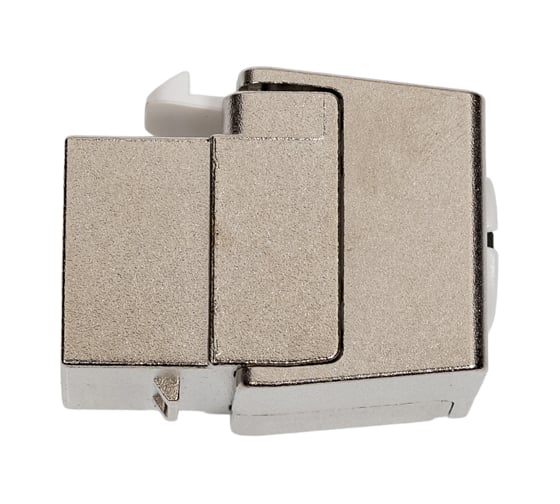 Экранированная вставка Keystone RJ-45 LANMASTER категория 8, 180 градусов, LAN-OK45S8/180