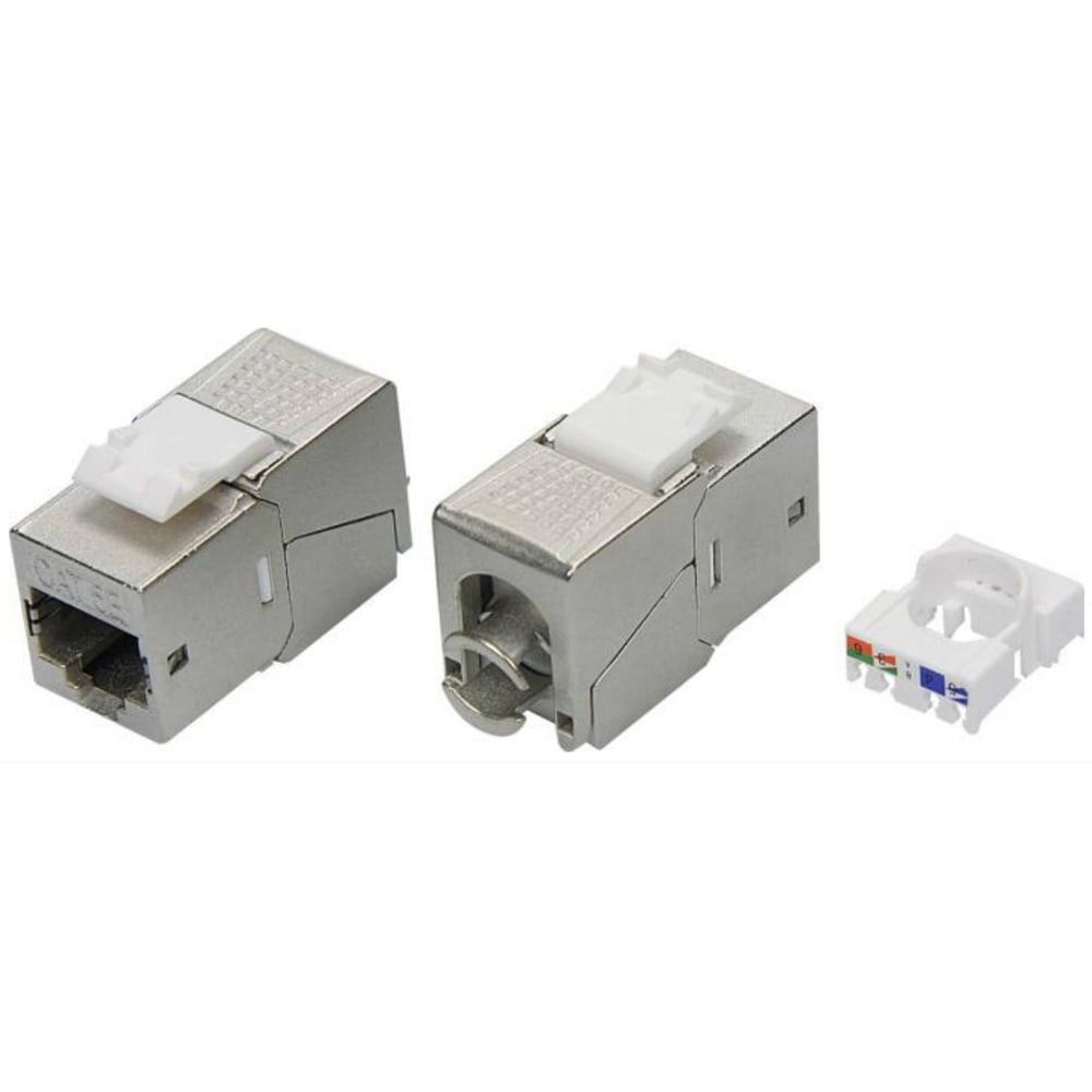 Модуль keystone DKC rj45 cat5e экранированный(stp), 90 градусов ...