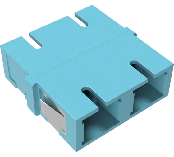 Адаптер DKC sc/upc-duplex top, ом3, бирюзовый RNFA53DSC 1