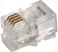 Телефонный разъем PROCONNECT UTP RJ-9 (4P4C), CAT 3 05-1001-3