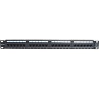 Патч-Панель 24 гнезда RJ-45 CAT5e 19" REXANT 04-0021