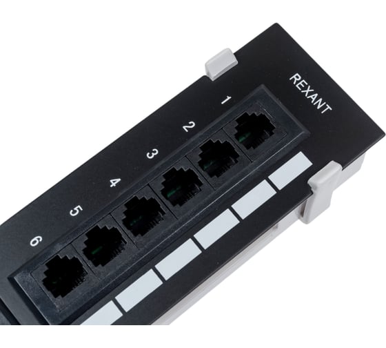 Настенная патч-панель REXANT 12 портов RJ-45, CAT 5e, UTP 04-0020