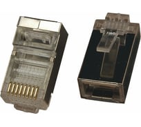 Разъем REXANT RJ-45(8P8C), под витую пару, F/UTP, CAT 5e 05-1023 15642260