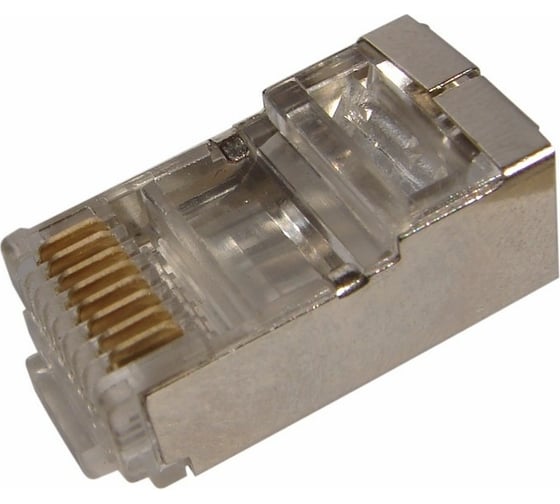 Разъем REXANT RJ-45(8P8C), под витую пару, F/UTP, CAT 5e 05-1023
