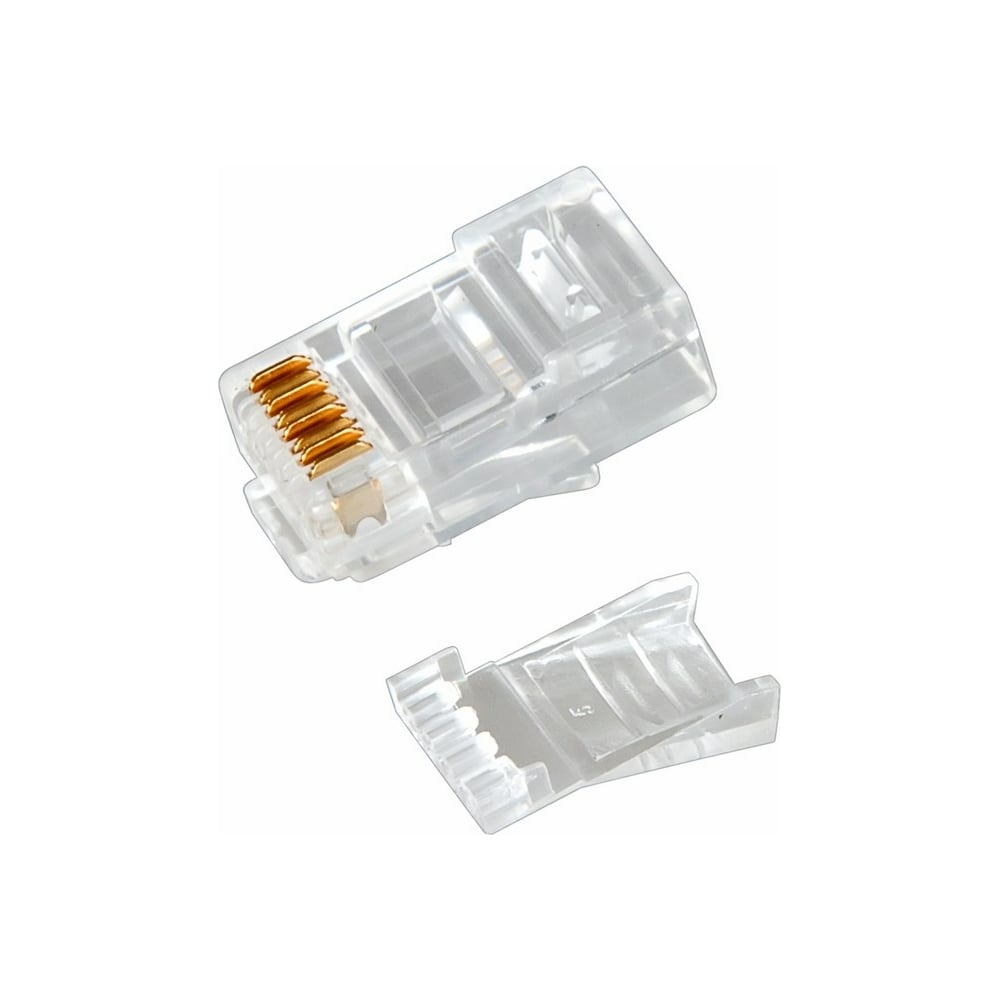 Джек RJ-45 8P8C CAT 6 со вставкой 50шт REXANT 05-1031 - выгодная цена ...
