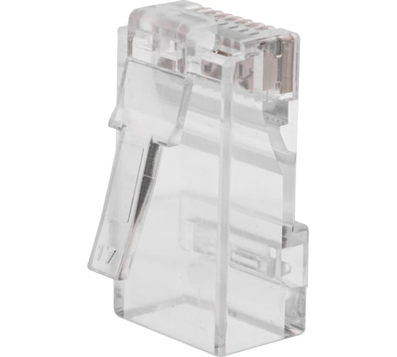 Разъем REXANT RJ-45(8P8C), под витую пару, UTP, CAT 6, со вставкой 05-1031