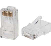 Разъем REXANT RJ-45(8P8C), под витую пару, UTP, CAT 6 05-1031-4 15642114