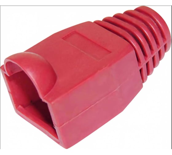 Изолирующий колпачок для разъемов RJ-45 REXANT, красный 05-1205