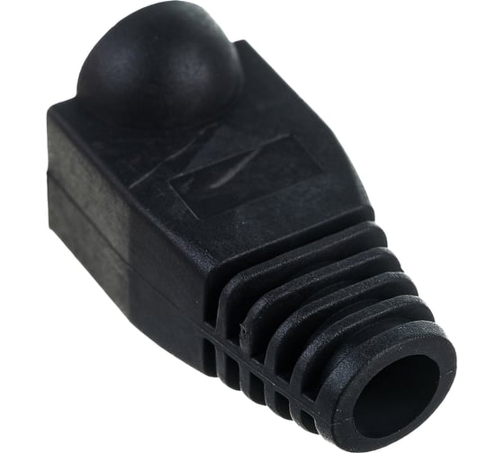 Изолирующий колпачок для разъемов RJ-45 REXANT, черный, 100 шт. 05-1210