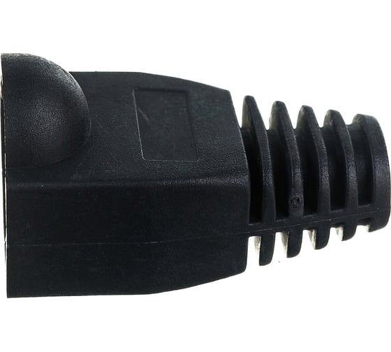 Изолирующий колпачок для разъемов RJ-45 REXANT, черный, 100 шт. 05-1210